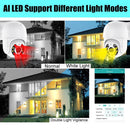 Câmera Ip Rotativa Icsee A8 Segurança Externa Dome Wifi Full HD