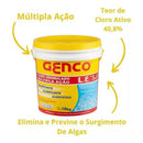 Cloro Granulado Genco 10kg – Múltipla Ação 3 em 1 – Tratamento Completo para Piscinas