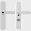 Fechadura Digital Smart Sem Fio Com Biometria Senha Tag Com Maçaneta ifr 7000 Intelbras