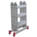 Escada Articulada Botafogo 13 em 1 3x4 com 12 Degraus de Alumínio - btf - ESC0292