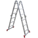 Escada Articulada Botafogo 13 em 1 3x4 com 12 Degraus de Alumínio - btf - ESC0292