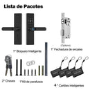 Fechadura Digital Eletrônica Tuya Biometria Senha Rh05 Wifi