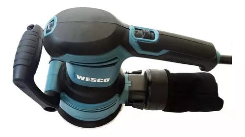 Lixadeira profissional roto orbital Wesco Profissional WS4265 azul-turquesa 400W 110V/220V