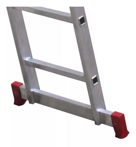 Escada Multifuncional de Alumínio 4x4 com 16 Degraus