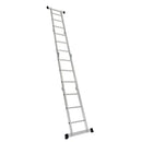 Escada Multifuncional Evolux 4x3 - 3,29m - 12 degraus - Sete Posições Prática Alumínio Resistente Limpeza Fácil Doze Degraus - Linha Evolux