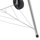 Churrasqueira a Bafo Carvão com Rodas 96x64cm Phoenix Alfa Naterial