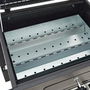 Churrasqueira Centaurus a Bafo Carvão 108x112cm Beta II Naterial