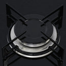 Cooktop 2 Bocas a Gás com Acendimento Automático Vidro Preto Bivolt Fischer