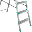 Escada Doméstica Alumínio 6 Degraus ED6 GIBAFER
