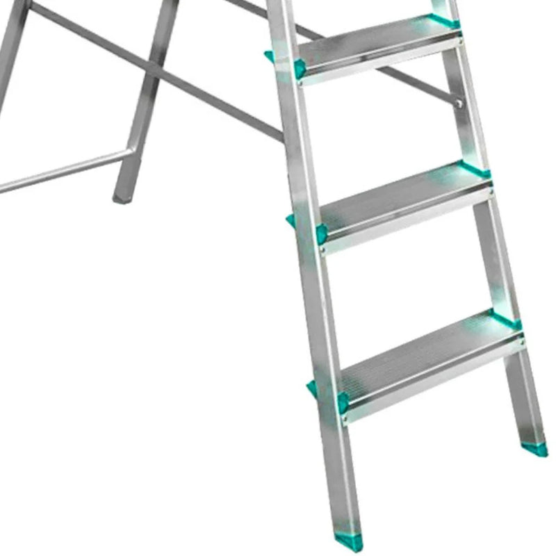 Escada Doméstica Alumínio 6 Degraus ED6 GIBAFER
