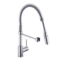 Torneira Monocomando Gourmet de Pia para Cozinha com Bica Alta Flexível Cromado Tomas Delinia