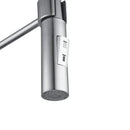 Torneira Monocomando Gourmet de Pia para Cozinha com Bica Alta Flexível Cromado Tomas Delinia